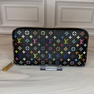 Louis Vuitton x Murakami Multicolor Long Zip Wallet | Full Inclusion